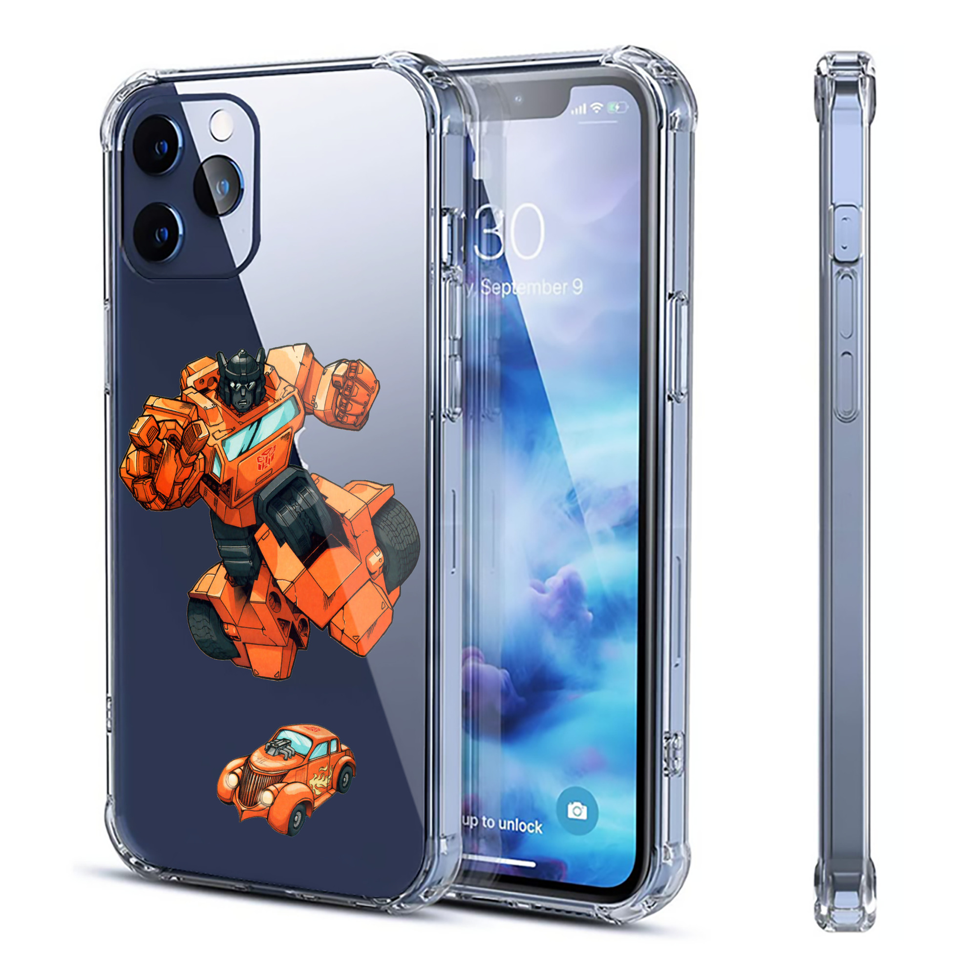 （画像用）  【iPhone 12シリーズ対応】透明スマホケース（クリアソフトケース）